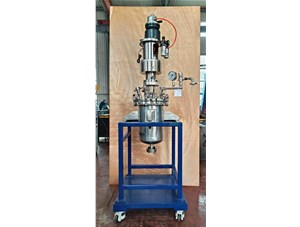 20L反應釜  氣動馬達 已完工發往重慶