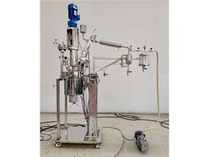 3L不銹鋼減壓蒸餾電加熱反應釜已完工發往陽泉