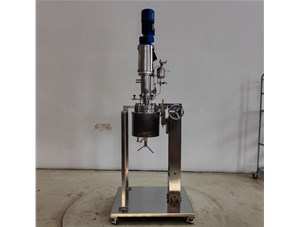 5L不銹鋼外循環加熱實驗釜已完工發往濟南