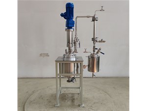 10L防爆高溫不銹鋼蒸餾實驗釜已完工發往當陽