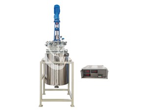 250L低溫鈦材復合板機械密封反應釜已完工發往西安