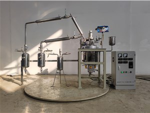 8L高溫不銹鋼酯化縮聚反應釜已完工發往宜昌