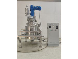 150L不銹鋼機械密封油浴電加熱反應釜已完工發往佛山