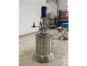 0.5L高溫高壓不銹鋼襯鈦電加熱實驗釜已完工發往南京