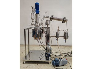 5L不銹鋼減壓蒸餾電動升降實驗釜已完工發往泰國